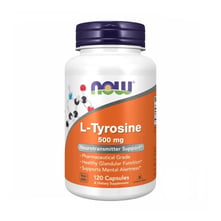 NOW Foods L-Tyrosine 500mg - 120 капсул