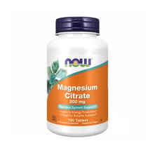 Магній NOW Foods MAGNESIUM CITRATE 200MG