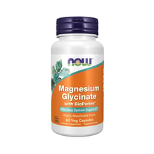 NOW Foods Magnesium Glycinate with Bioperine 200mg  - 60 капсул